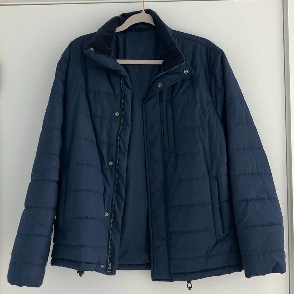Bonobos Navy The Element Bomber Jacket Size M